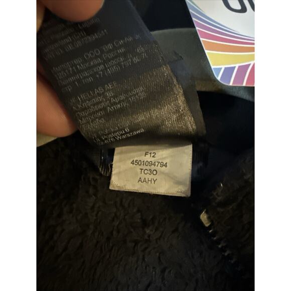 The North Face Osito Fleece Jacket Women’s Size Small Black Full Zip Soft - Picture 6 of 6